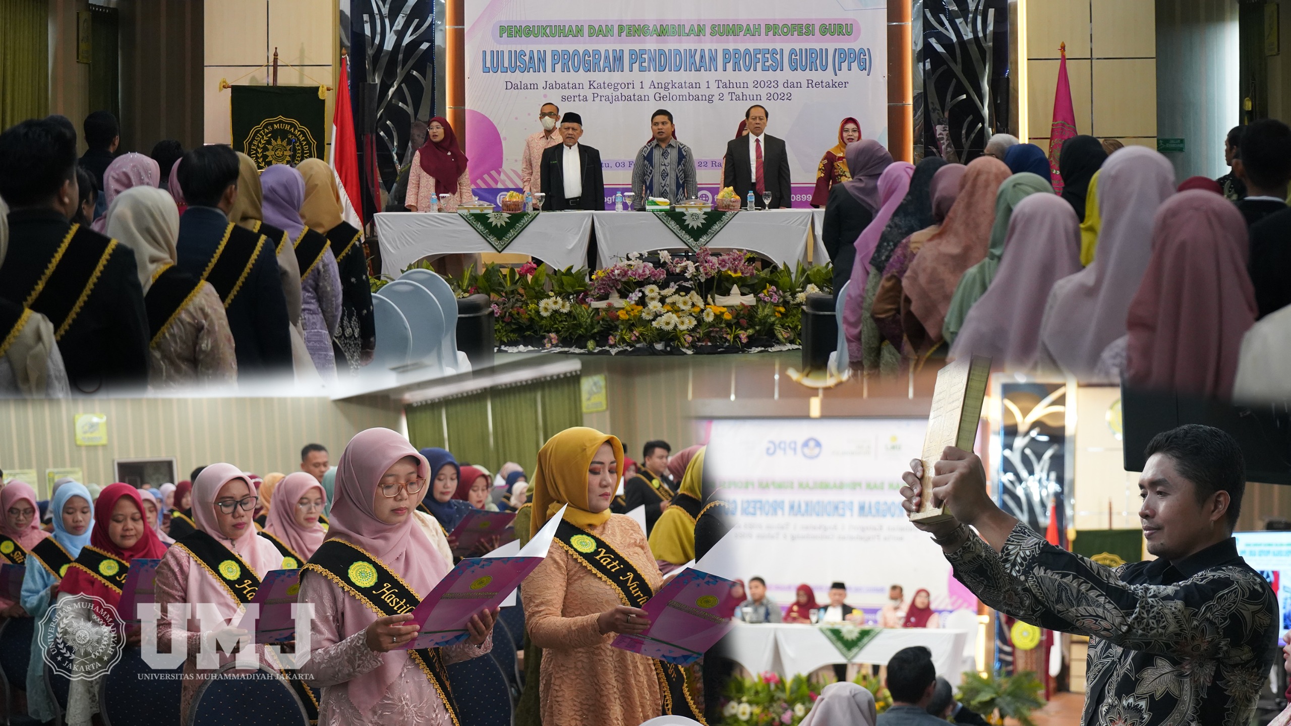 FIP UMJ Kukuhkan 144 Guru Bersertifikat Profesional