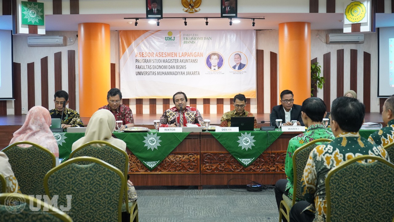 FEB UMJ Jalani Asesmen Lapangan Prodi Manajemen Akutansi
