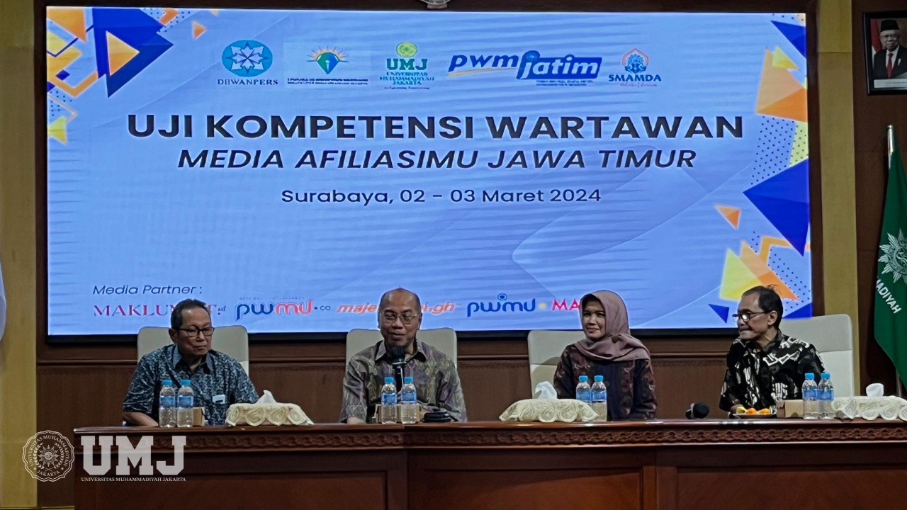 PWM Jatim Fasilitasi LUKW UMJ Gelar Uji Kompetensi Wartawan