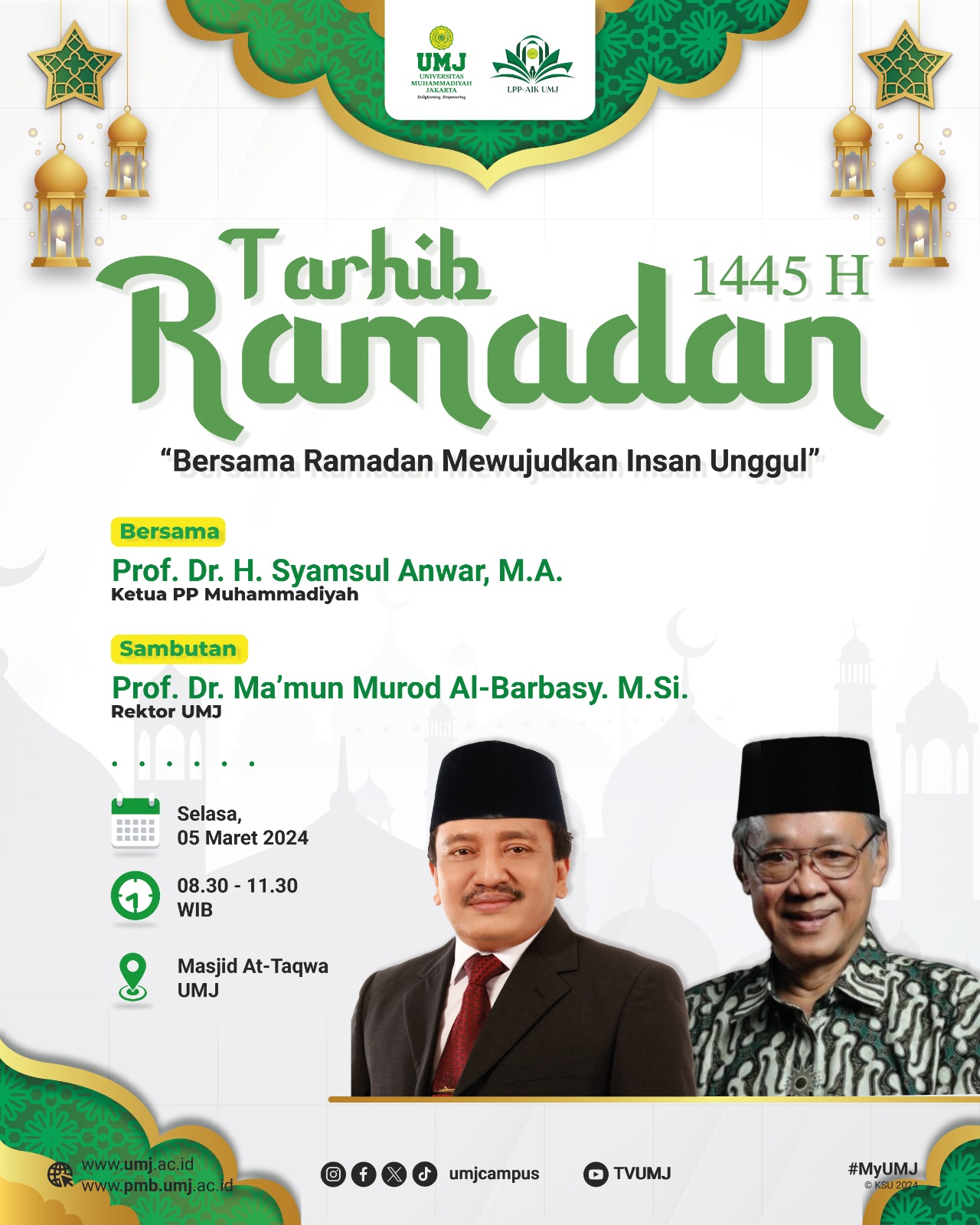 Tarhib Ramadhan 1445 H